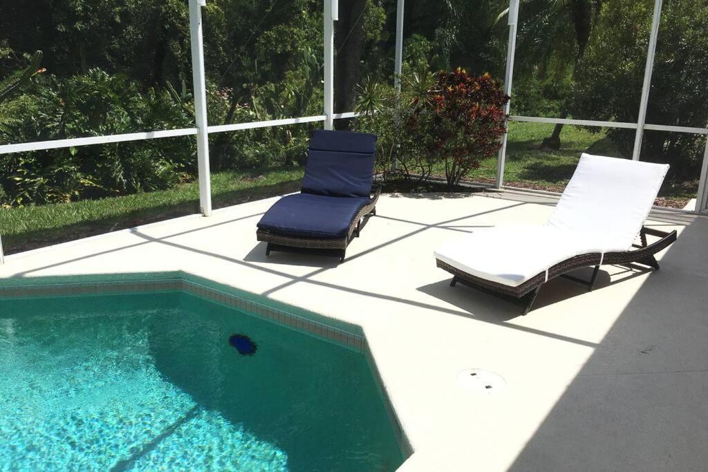 Family Villa With Private Pool Near Disney Parks キシミー エクステリア 写真